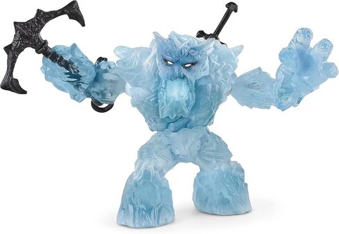 Schleich Eldrador Creatures Ice Monster Griffin Dragon Action Figure - Realistic Majestic Icy Griffin Figurine Toy with Movable Wings, Highly Durable Toy for Boys and Girls, Gift for Kids Ages 7+ in Saudi Arabia