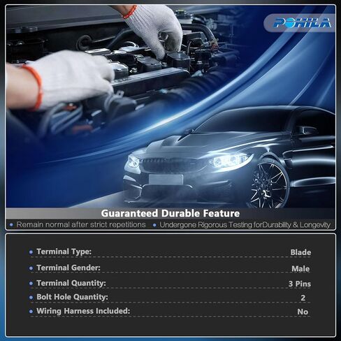 POHIAL HVAC Blower Motor Resistor Compatible with Kia Sorento 2021-2023, Telluride, 2019-2023 Hyundai Santa Fe, 2021-2023 Genesis GV80, G80, G70 - Automatic Temperature Control only in Kuwait