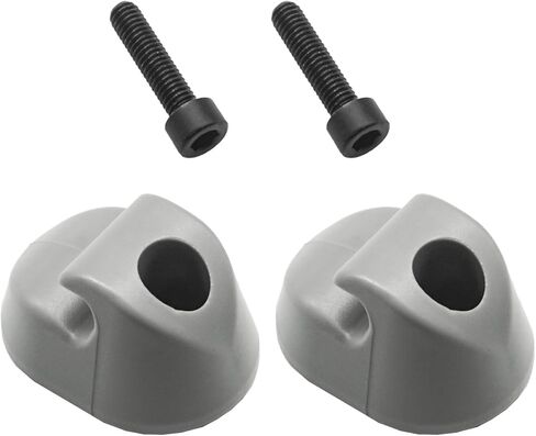 1 Pair Sun Visor Clip(Gray) Fits for Kenworth Peterbilt Interior,Replace S16-1023-661(F01377-2). in Saudi Arabia