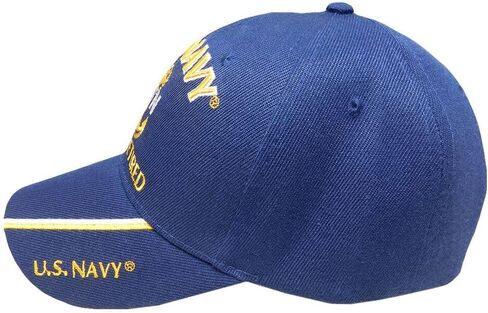 New Blue Navy CPO Chief Petty Officer Retired Hat Ball Cap Veteran Military in Saudi Arabia