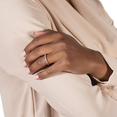 Charles & Colvard 14K Yellow Gold Moissanite 1.5mm Round Wedding Band, 0.29cttw DEW in Saudi Arabia