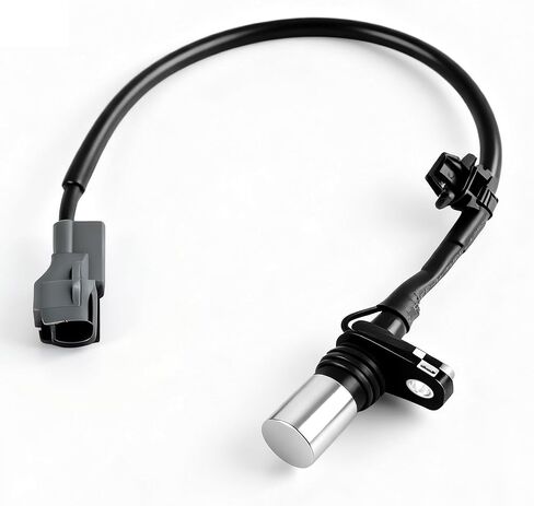 Engine Crankshaft Position Sensor Compatible with 2002-2011 Toyota Camry Corolla Highlander Matrix RAV4 Solara Lexus HS250h Pontiac Vibe Scion tc xB 2.0L 2.4L Replaces 9008019024, 9091905047, PC406 in Saudi Arabia