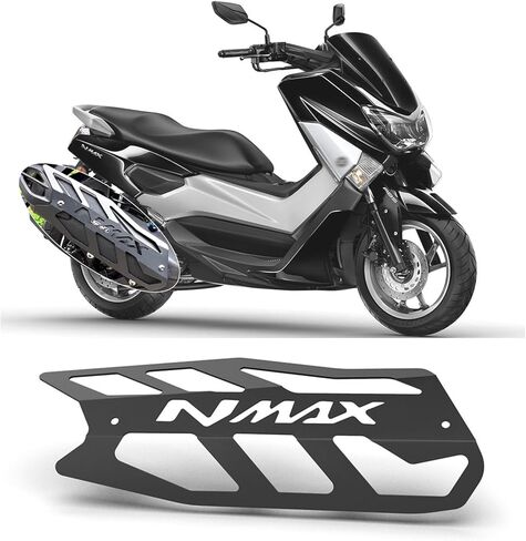 مناسبة لموديلات NMAX155 nmax155 2026 2025 2024 2023 درع حراري لأنبوب العادم، غطاء واقي، غلاف مزخرف للمدخنة، وملحقات التعديل. in Kuwait