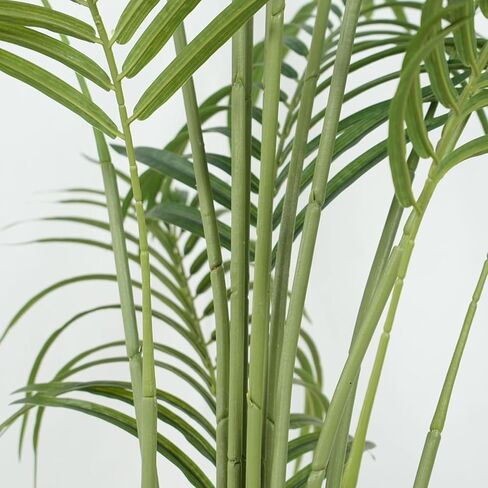 شجرة نخيل صناعية بطول 5 أقدام - ديكور شجرة نخيل وهمية واقعية للداخل والخارج - شجرة نخيل صناعية استوائية كبيرة، نبات داخلي صناعي منخفض الصيانة، نخلة وهمية للمنزل والمكتب والفناء in Kuwait