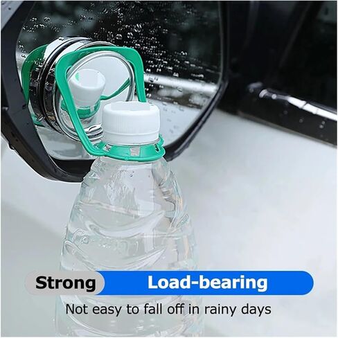 2Pcs Car Round Frame Convex Blind Spot Mirror Wide-angle 360 Degree Adjustable Clear Rearview Auxiliary Mirror Driving(WHITE) in Saudi Arabia