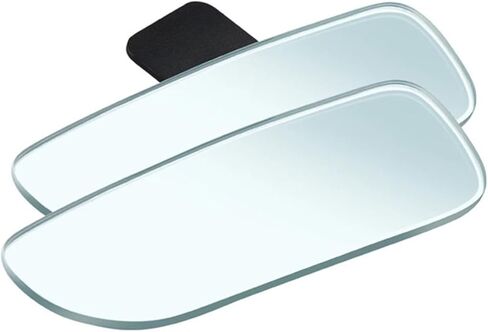 2pcs Car 360 Degree Wide Angle Convex Blind Spot Mirror Parking Motorcycle Rear View Adjustable Mirror in Saudi Arabia