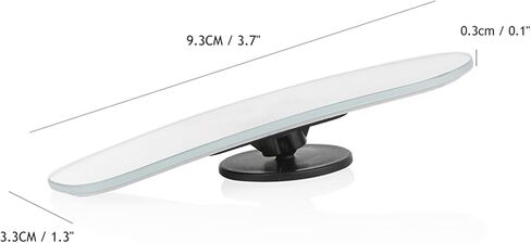 2pcs Car 360 Degree Wide Angle Convex Blind Spot Mirror Parking Motorcycle Rear View Adjustable Mirror in Saudi Arabia