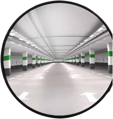 Indoor Wide Angle 30cm Convex Mirror Bedroom Wide Angle Blind Spot Mirror Wall Weather Proof in Saudi Arabia