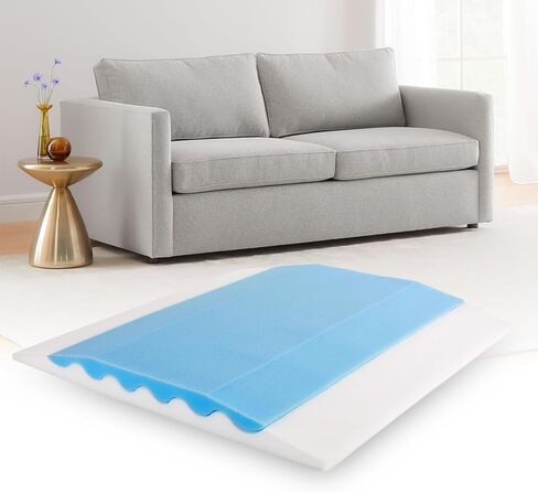 Upgraded 2-in-1 Couch Cushion Support for Sagging Cushions 20x20x2 - Under Sofa Cushion Support for Sagging Seat Repair Insert to Lift Couch Set of 3 in Kuwait