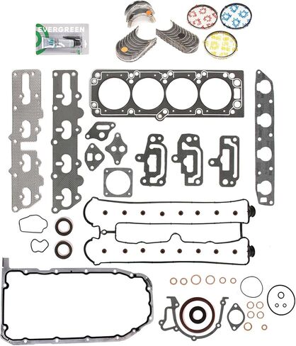 Evergreen SA-3129800639-7 مجموعة حشية كاملة محامل حلقات متوافقة مع/لـ 04-08 سوزوكي فورنزا 2.0L DOHC A20DMS in Saudi Arabia