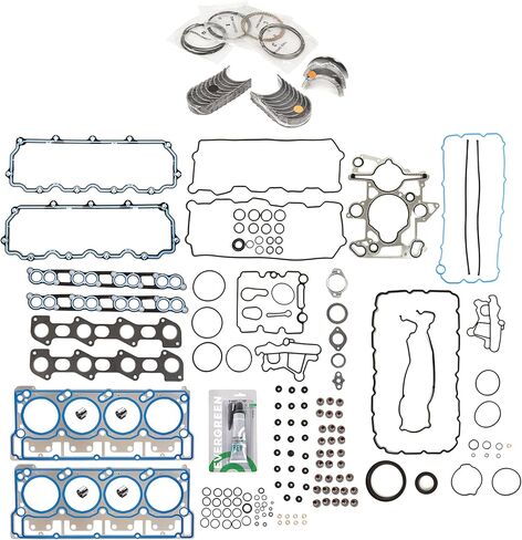 Evergreen SA-5494197659-3 مجموعة حشية كاملة حلقات محامل متوافقة مع/لـ 03-10 Ford E350 F250 F350 DIESEL TURBO 6.0L in Saudi Arabia