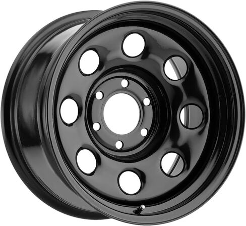 عجلة Vision 85 Soft 8 باللون الأسود مع تشطيب مطلي (17x8 بوصة/6x139.7 ملم) in Saudi Arabia