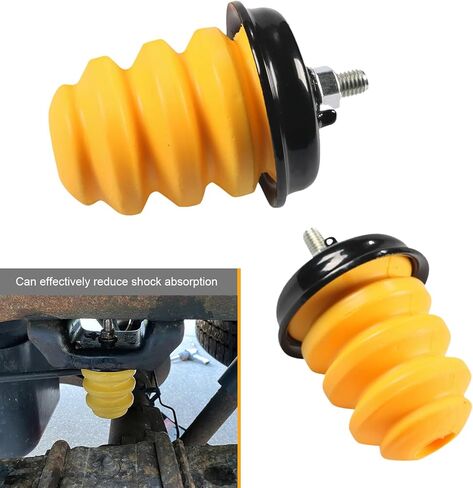 2 PCS Rear Axle Bumper with Nut, Car Control Arm Bumper Shock Pads, Replace for OEM #15712438 523-049, Compatible with GMC Silverado 1500 2500 3500 (Yellow) in Saudi Arabia