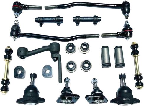 Front End Suspension Rebuild Kit Compatible with 1961-1965 Lincoln Continental OEM Spec Replacements (24 Piece Kit) in Kuwait