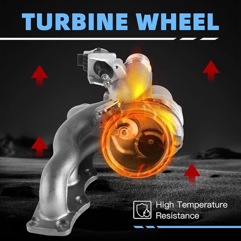 11657630462 Turbo Charger Turbocharger Compatible with BMW 228i 320i 328i 428i 528i X3 Z4 F30 2.0L 2012 2013 2014 2015 2016 2017 2018 Replaces# 49477-02011 49477-02020 in Saudi Arabia