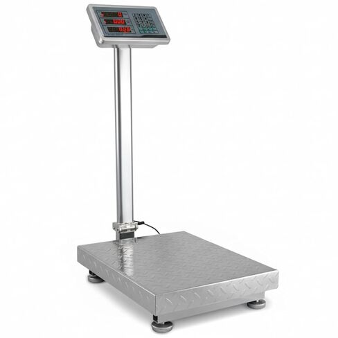 Houseables Industrial Platform Scale 600 LB x .05, 19.5" x 15.75", Digital, Bench, Large for Luggage, Shipping, Package Computing, Postal in Saudi Arabia