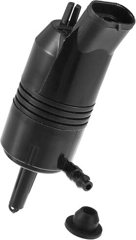 Motoforti Car Windshield Washer Motor Pump, for BUICK RAINIER 2004-2007, Plastic, Black in Saudi Arabia