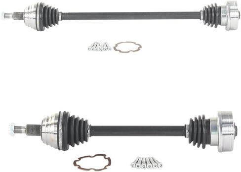 SurTrack Pair Set of 2 Front CV Axle Shafts For VW Corrado Golf Jetta Passat FWD in Saudi Arabia