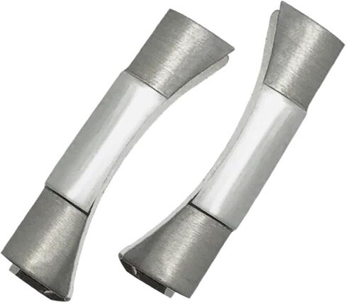 وصلة نهاية منحنية 20 مللي متر 21 مللي متر لروليكس طاقم الغواصة GMT دايتونا حزام ساعة من الفولاذ المقاوم للصدأ قسم حزام ساعة مطاطي ملحقات جزء الساعة in Kuwait