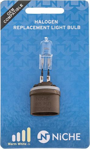 NICHE 885 Headlight Bulb for 1998-2008 Arctic Cat Mountain Cat Bearcat Pantera Panther ZL 0609-252 in Saudi Arabia