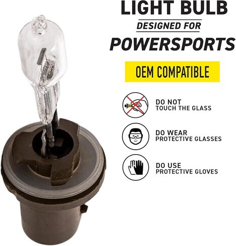 NICHE 885 Headlight Bulb for 1998-2008 Arctic Cat Mountain Cat Bearcat Pantera Panther ZL 0609-252 in Saudi Arabia