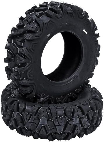 Set of 2 ATV/UTV Mud Tires, 26x11-12 Off-Road Tires All-Terrain, 55F Load/Speed Index, 6PR, Tubeless in Kuwait