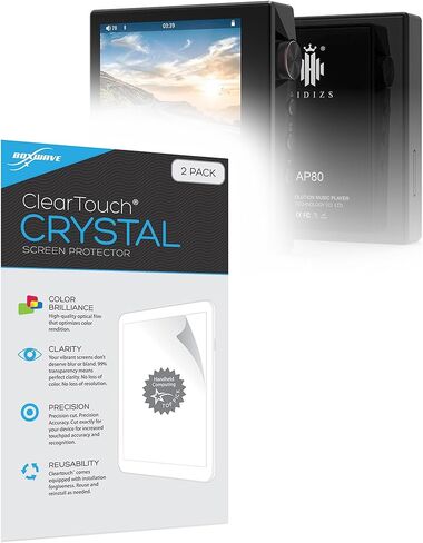 واقي شاشة BoxWave متوافق مع HIDIZS AP80 - ClearTouch مضاد للتوهج (عبوتان)، غلاف غشاء غير لامع مضاد لبصمات الأصابع لـ HIDIZS AP80 in Kuwait
