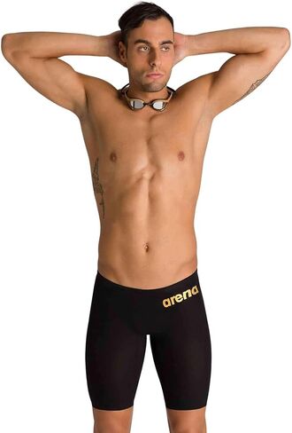 ARENA Carbon Air2 Jammer (22, Black/Black/Gold) in Saudi Arabia