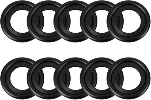 10PCS M12 Car Oil Drain Plug Gasket, OEM#12616850 Rubber Vehicle Engine Oil Pan Crush Washers, Auto Drain Plug Sealing Gasket Replacement, Compatible with Cascada Encore Regal in Saudi Arabia