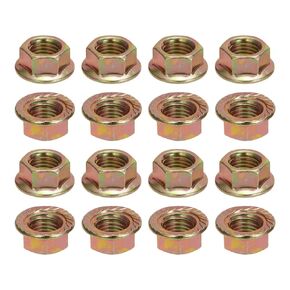 Alpha Rider M10x1.25 Locking Lug Nuts for Yamaha Blaster Banshee Raptor Warrior YFZ450 YFZ660 Kawasaki 400 Suzuki 400 Honda TRX (16 PCS) in Saudi Arabia