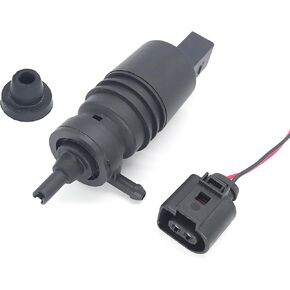 13593730 Windshield Washer Pump W/Connector 91757500 13250357 84993622 Replacement for Buick Cadillac Silverado Sierra 1500 in Kuwait