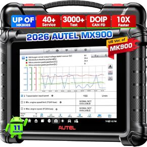 Autel MaxiCheck MX900: Same as MK900, 2024 Bidirectional Scan Tool, 3000+ Active Test, Up of MK808BT MK808S MX808S MS906, 40+ Reset, CAN-FD/DoIP, Scan VIN/License in Kuwait