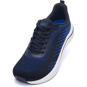 Wide Walking Shoes for Men Arch Support Plantar Fasciitis Sneakers, Orthotic Tennis Running Sneakers for Flat Feet Heel Pain Relief in Kuwait