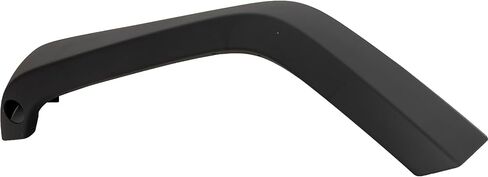 Go-Parts - مصد أمامي لسيارة Jeep Wrangler JK 2007-2018، يسار (السائق)، أسود مزخرف، بديل 2008 2009 2010 2011 2012 2013 2014 2015 2016 2017 in Kuwait