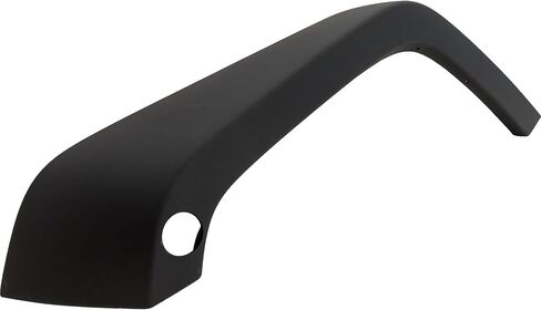 Go-Parts - مصد أمامي لسيارة Jeep Wrangler JK 2007-2018، يسار (السائق)، أسود مزخرف، بديل 2008 2009 2010 2011 2012 2013 2014 2015 2016 2017 in Kuwait