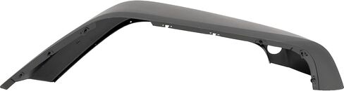 Go-Parts - مصد أمامي لسيارة Jeep Wrangler JK 2007-2018، يسار (السائق)، أسود مزخرف، بديل 2008 2009 2010 2011 2012 2013 2014 2015 2016 2017 in Kuwait