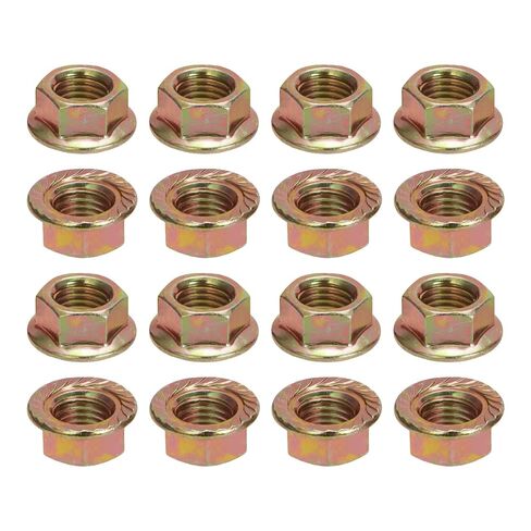Alpha Rider M10x1.25 Locking Lug Nuts for Yamaha Blaster Banshee Raptor Warrior YFZ450 YFZ660 Kawasaki 400 Suzuki 400 Honda TRX (16 PCS) in Saudi Arabia