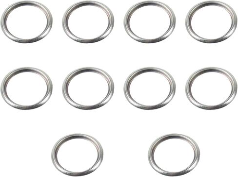 10 PCS M16 Oil Drain Plug Gaskets Compatible with Suba-ru Outback Impreza Legacy Forester XV Crosstrek BRZ Drain Plug Crush Washer 803916010 in Saudi Arabia