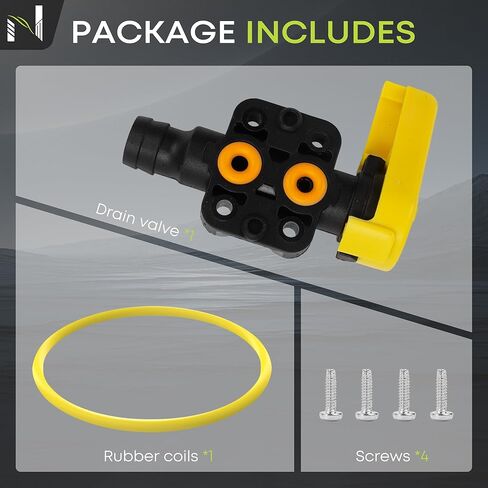 1842642C91 Fuel Filter Water Drain Valve Kit - Protection for Engine Efficiency & Durability in Kuwait