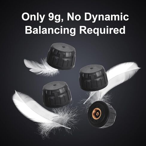 مستشعر TPMS خارجي 13598771، مستشعر نظام مراقبة الإطارات Easesuper 4 قطع لجي إم سي، بويك، هامر، كاديلاك، سوزوكي، بونتياك، ساتورن، شيفروليه، ساب استبدال #13598772، 13586335 in Kuwait