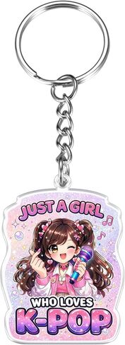 Kpop Keychain, Korean Drama Music Keychain for Girls, Birthday Gifts for Teen Girls, K-Pop Keychain for Daughter, Kpop Merch for K-Pop Lovers, Friendship Party Favors, Cute Accessories for Her in Saudi Arabia