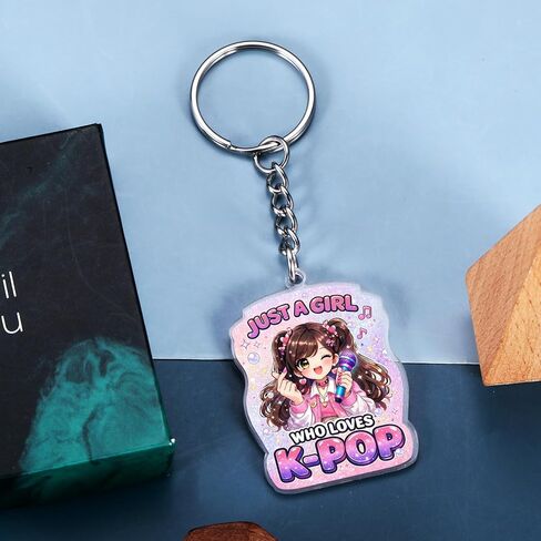 Kpop Keychain, Korean Drama Music Keychain for Girls, Birthday Gifts for Teen Girls, K-Pop Keychain for Daughter, Kpop Merch for K-Pop Lovers, Friendship Party Favors, Cute Accessories for Her in Saudi Arabia