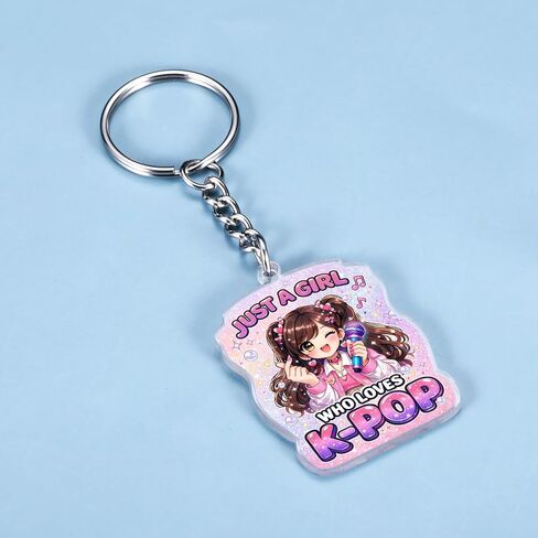 Kpop Keychain, Korean Drama Music Keychain for Girls, Birthday Gifts for Teen Girls, K-Pop Keychain for Daughter, Kpop Merch for K-Pop Lovers, Friendship Party Favors, Cute Accessories for Her in Saudi Arabia