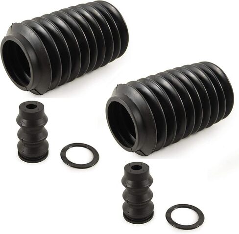 Pair Set 2 Rear Suspension Strut Bumper and Bellows Kits For 323 Protege FWD in Saudi Arabia