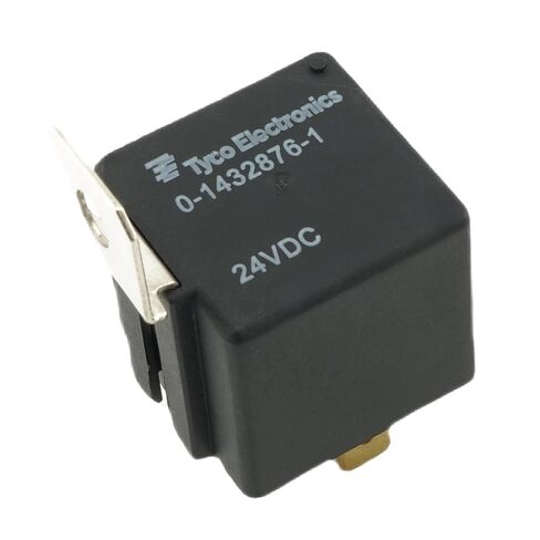 0-1432876-1 24VDC 1 Form C 5Pins Mini ISO Relay SPDT اتصال سريع مرحل طاقة السيارة in Saudi Arabia