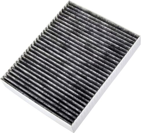 EPAuto CP176 (CF11176) Cabin Air Filter with Activated Carbon, Compatible with Ford Explorer, Flex, Taurus, Police Interceptor, Responder Hybrid, Lincoln MKS, MKT - Fits Select Models 2009-2020 in Saudi Arabia