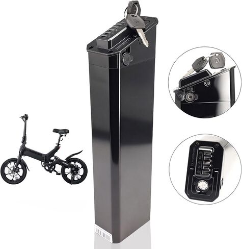 بطارية ليثيوم أيون بديلة 48 فولت 7.5 أمبير للدراجة الإلكترونية القابلة للطي Jetson Haze HA318 | متوافق مع محركات 120 وات - 500 وات | الحجم 340x95x55.8 ملم in Kuwait