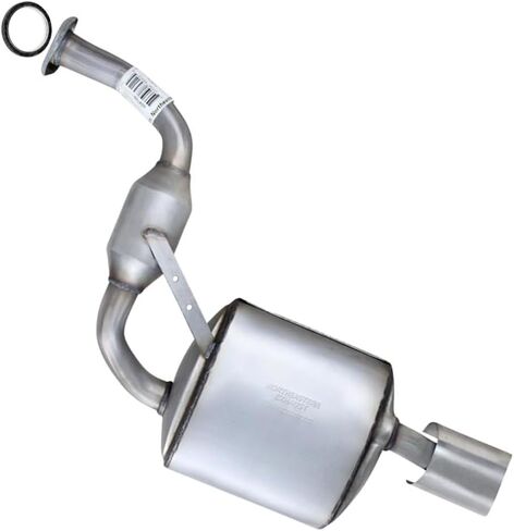 Exhaust Muffler Compatible with Nissan Maxima 2009-2014 & 2016-2019 3.5L | Stainless Steel | Northeastern Exhaust | Includes Gasket | Direct-Fit Replacement in Saudi Arabia