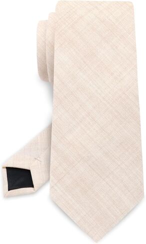 Cotton Ties for Men, Solid Color Mens Tie 2.56'' Skinny Men's Neckties for Business Weddings Prom Casual Daily in Saudi Arabia