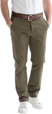 MagnaReady Flat-Front Easy-Care Twill Chino Pants in Saudi Arabia